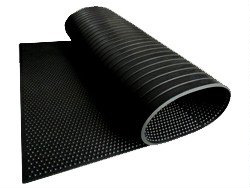 Cow rubber mat
